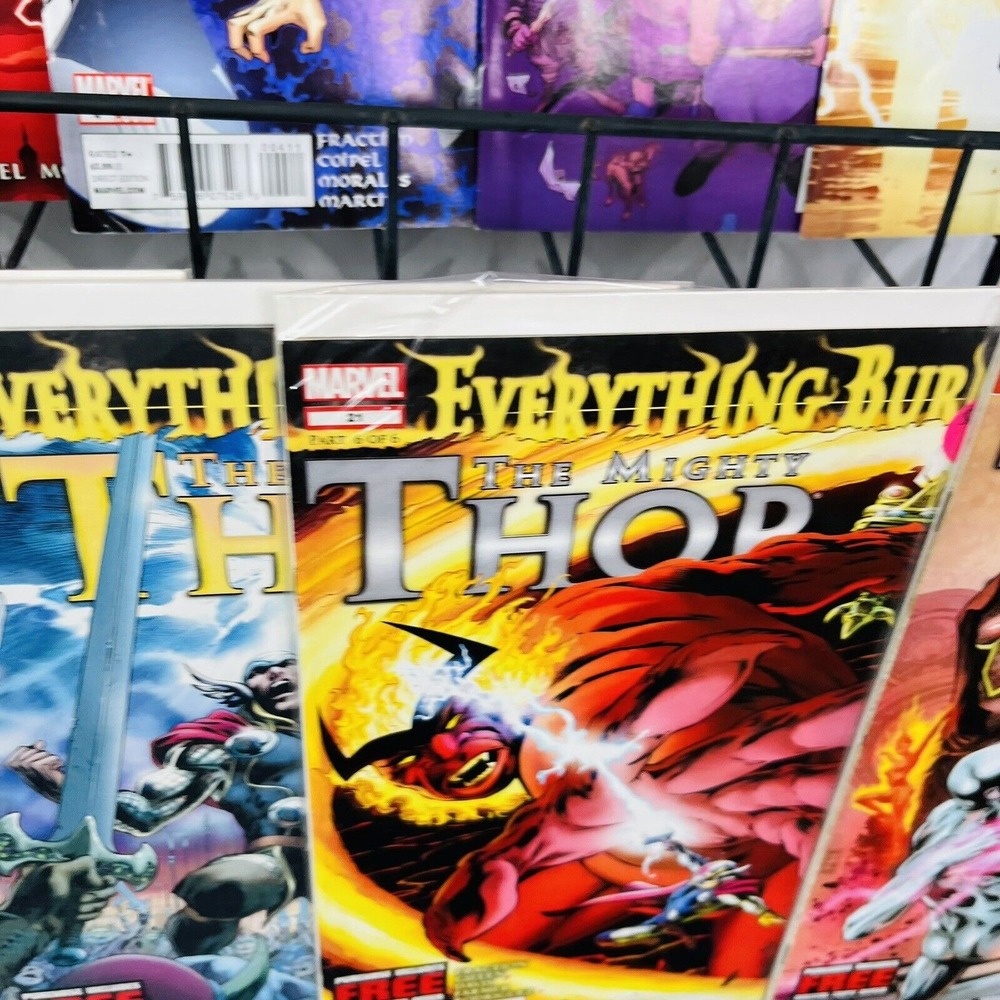 The Mighty Thor‎ 1-6 9-11 18-19 21 Annual 1 Lot (2011 Marvel) V Galactus key 1st - Picture 6 of 10